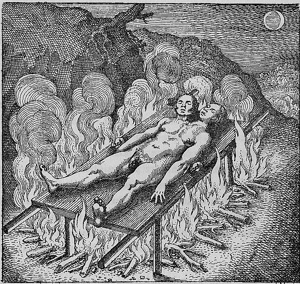 Michael Maier - Atalanta Fugiens - Emblem 33 - source: Adam McLean's Alchemy Website